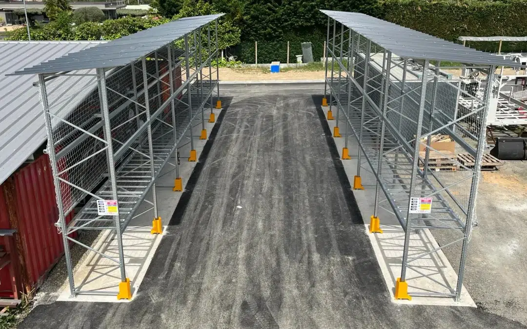 Installation Rack à palettes Galvanisés – Tarbes