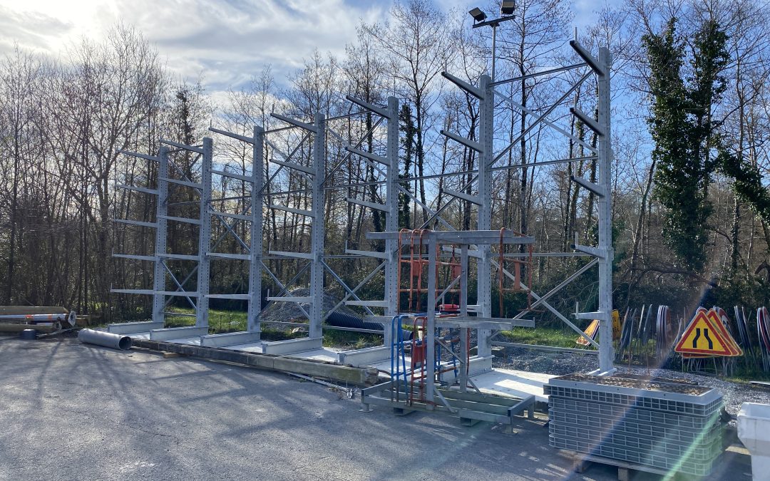 Installation d&rsquo;un cantilever à Anglet (64)